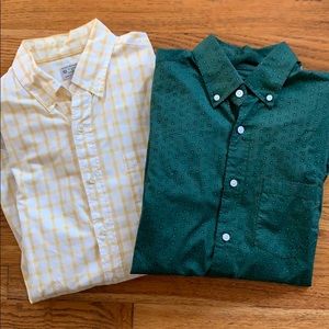 Men’s J Crew Shirts Lot of 2